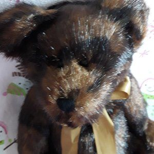 BOYDS FURLEY BLACK BROWN 16"BEAR NEW